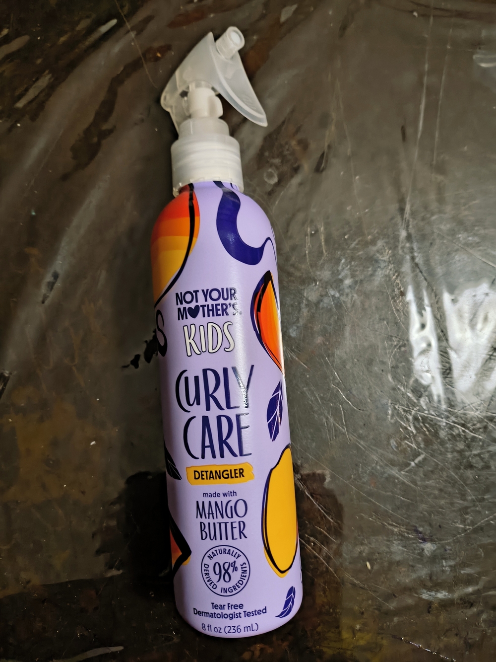 Kids Curly Care Detangler Spray - Purple